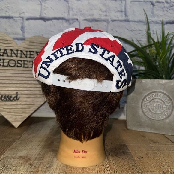 Peterbilt United States Flag Hat 1994 Global Flag Adjustable Snap Back Cap - Picture 3 of 10